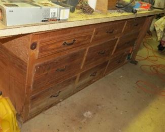 Really NICE Workshop Bench with Drawers