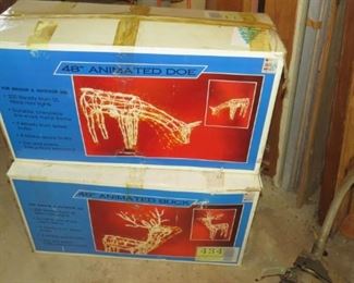 Christmas Deer - In original Boxes