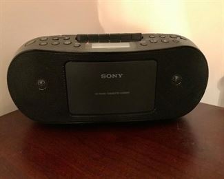Sony CD and Cassette Player 