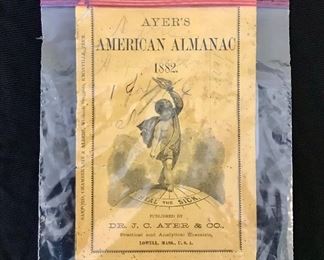 1881 American Almanac 