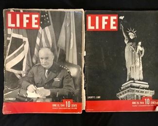 1944 LIFE Magazines