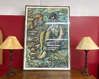 Adrian Wiszniewski Overall size 5’2” x  3’8”