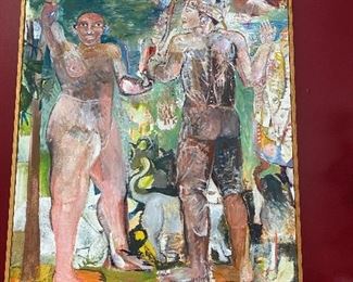 Original signed Depree ‘97
Overall size 4’3” x 3’2”