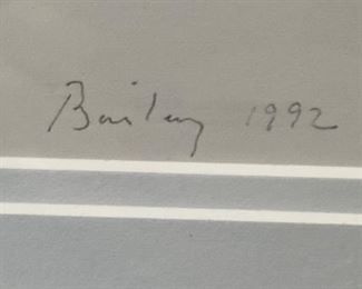 Signature on Nude Portrait