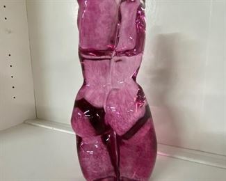 Karen Naylor Blown Glass Torso