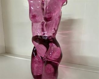 Karen Naylor Blown Glass Torso