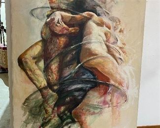 Lisa Vandehill signed Original - Over 5'x4'