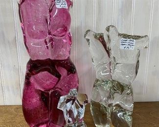 Karen Naylor Blown Glass Torsos