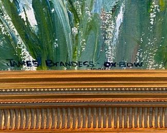 Signed James Brandess - OX BOW