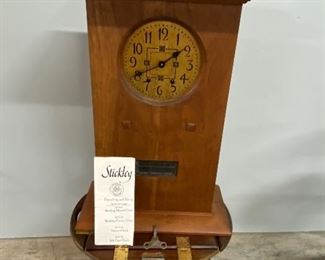 Stickley working clock