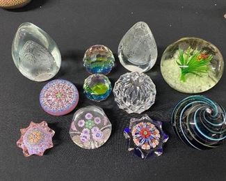 Perthshire & Strathearn and other Paperweights