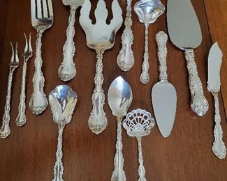 Serving pieces to Strasbourg Sterling set by Gorham