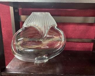 Lalique crystal vase 