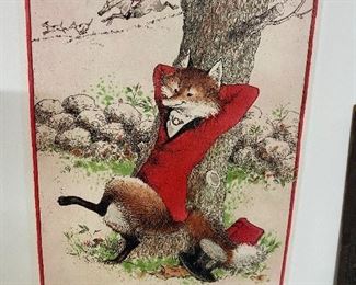 Signed Lithograph 9/50 "The Master" by James Cortez