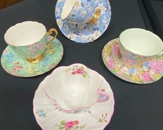 Shelly Tea cups and saucers