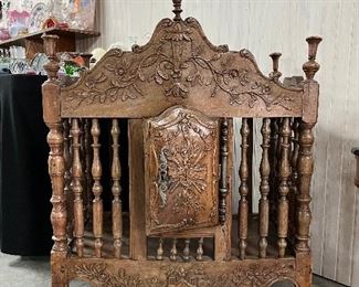 Antique French Panetiere