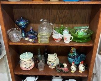 Vintage Pyrex, Pottery, Glassware, Enameled Cookware