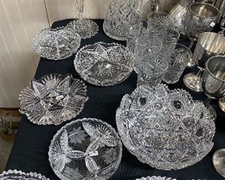 Gorgeous Cut Glass Libby, Fry, Hawkes