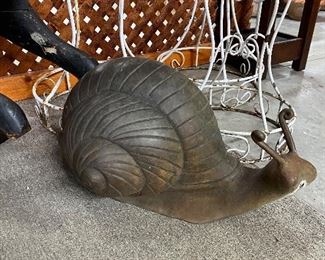 Large Brass Snail