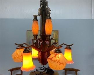 Vintage Art Deco Chandelier
