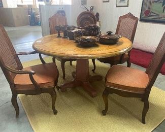 54” Richard Mulligan furniture co. 2000–2001 Table and chairs sold separately