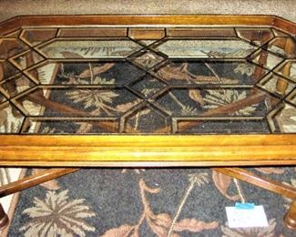 COFFEE TABLE AND MATCHING END TABLE