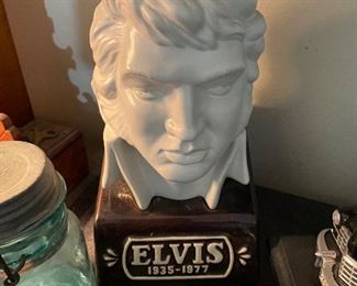 Elvis Presley decanter 