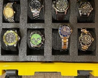 Invicta and faux Rolex watches