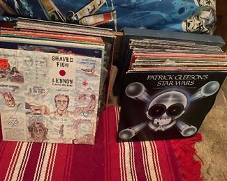 Several vintage albums