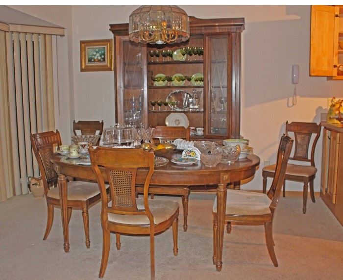 Dining Room Set and Dishware