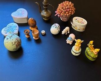 Teddy Bear Boxes Norcrest Pig Porcelain Pomanders And More