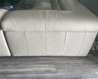 Modani Leather Sectional Sofa 
