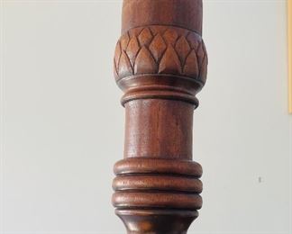20______$450 
King size four poster bed Acorn finial 78 to top finials with  free mattress 