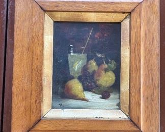103______$150 
Still Life with pears 6 x 15 