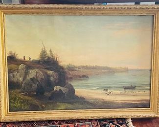105______$250 
Seashore oil on canvas 40x29