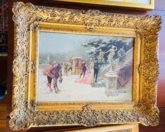 107______$500 
19th century snow scene & genre 20x27