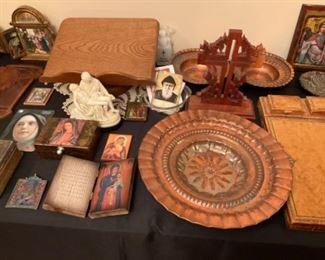COPPER , ARTS AND CRAFTS PLATES