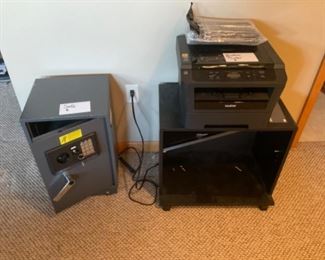 PRINTER AND FLOOR SAFE