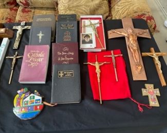 NICE SLECTION OF RELIGIOUS COLLECTIBLES 
