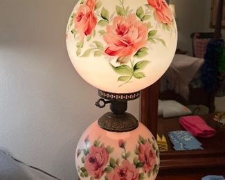 vintage gone with the wind lamp