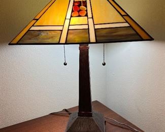 stained glass lamp