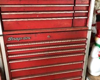Vintage Snap On tool cabinet 