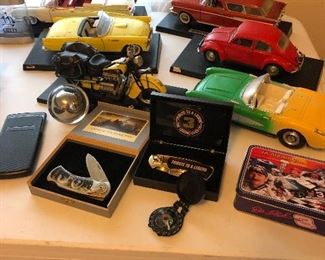 Collector cars, knives sold