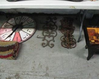 HOME DECOR AND CLOCK