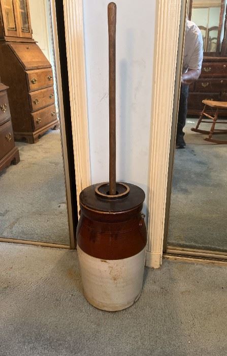 Crock Butter Churn