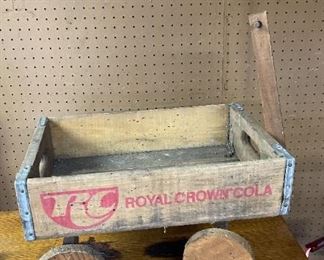Rc Cola Tray Repurposed to Wagon