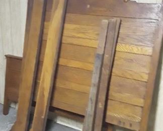 Vintage Oak Bed Frame