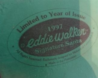 1997 Eddie Walker Signature Santa , Center of Previous Photo 
