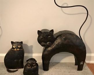 Cat Statues 