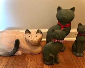 Cat Statues 